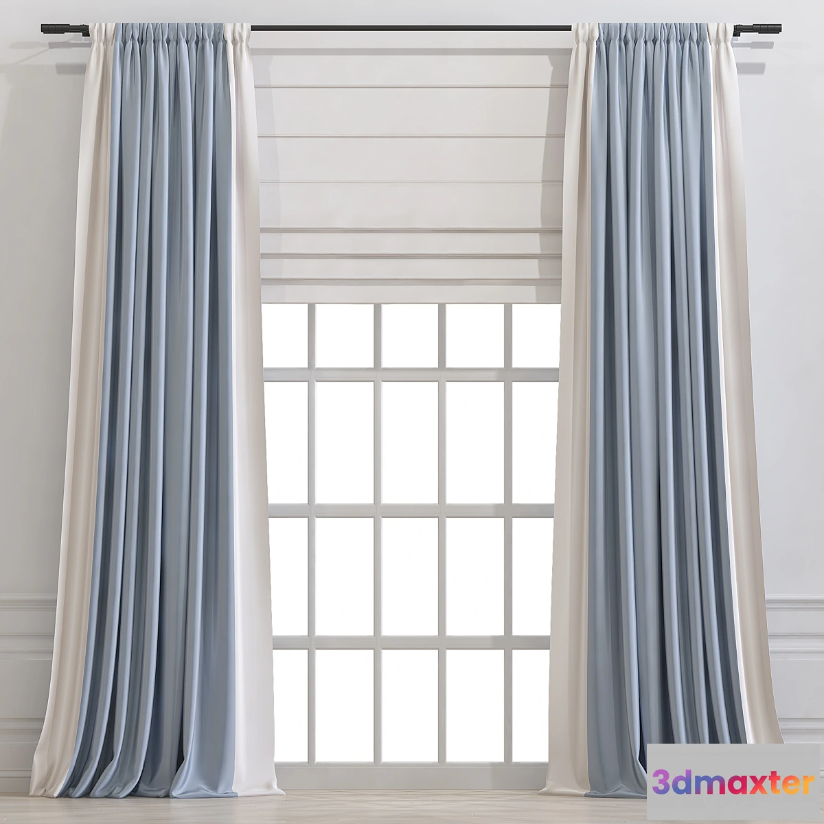 1355790 - Curtain 889 3D Max