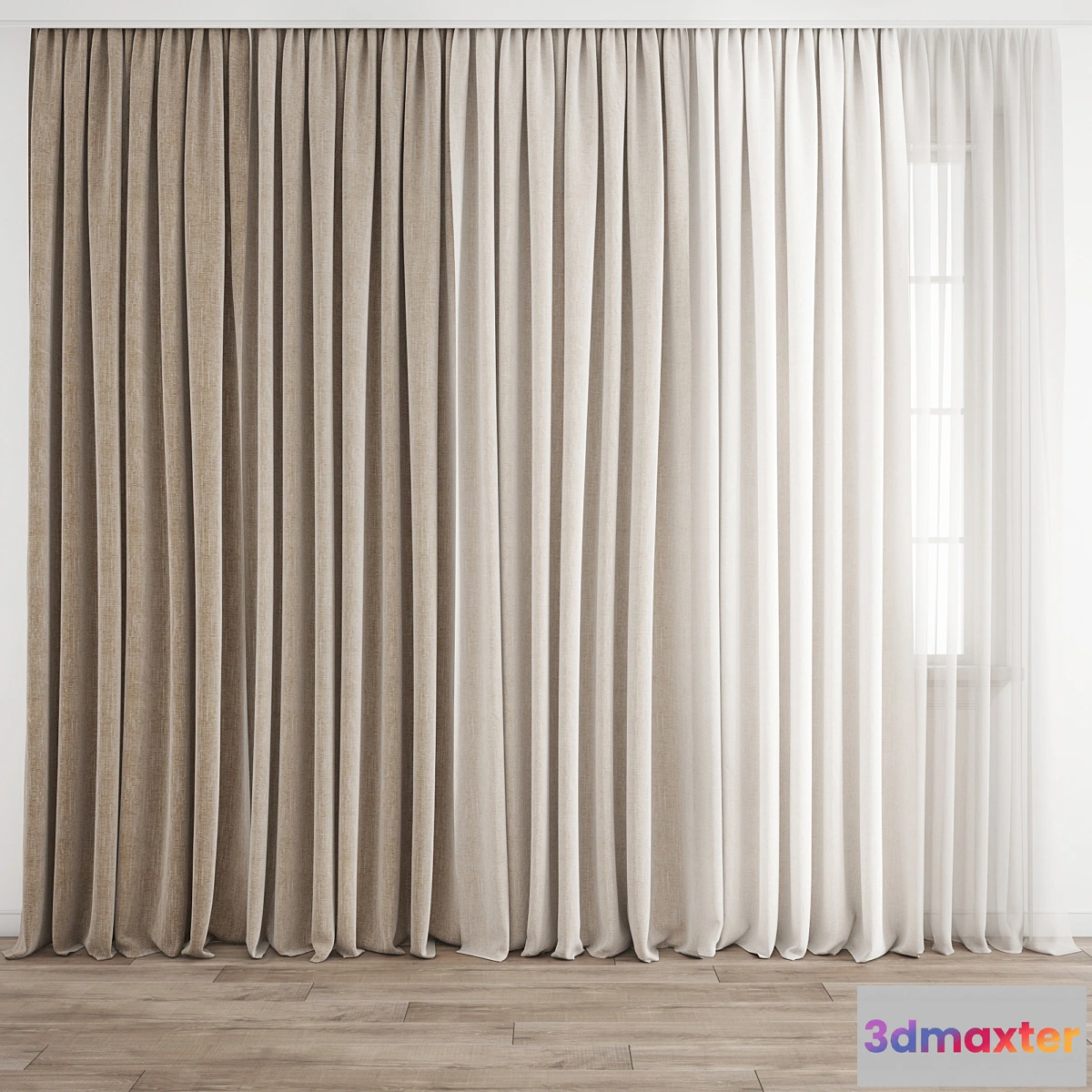 1356293 - Curtain 243 3D Max