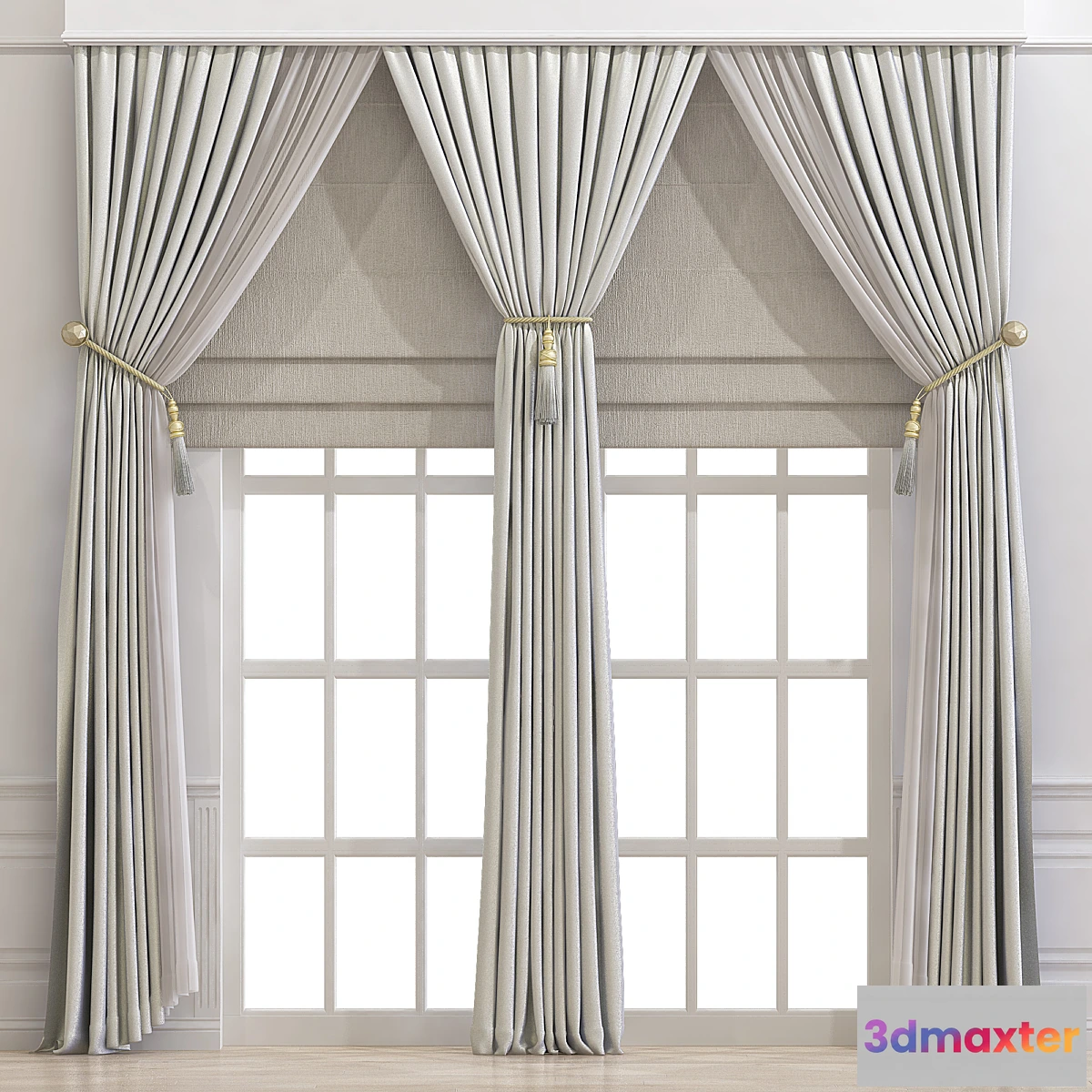 1357666 - Curtain 675 3D Max