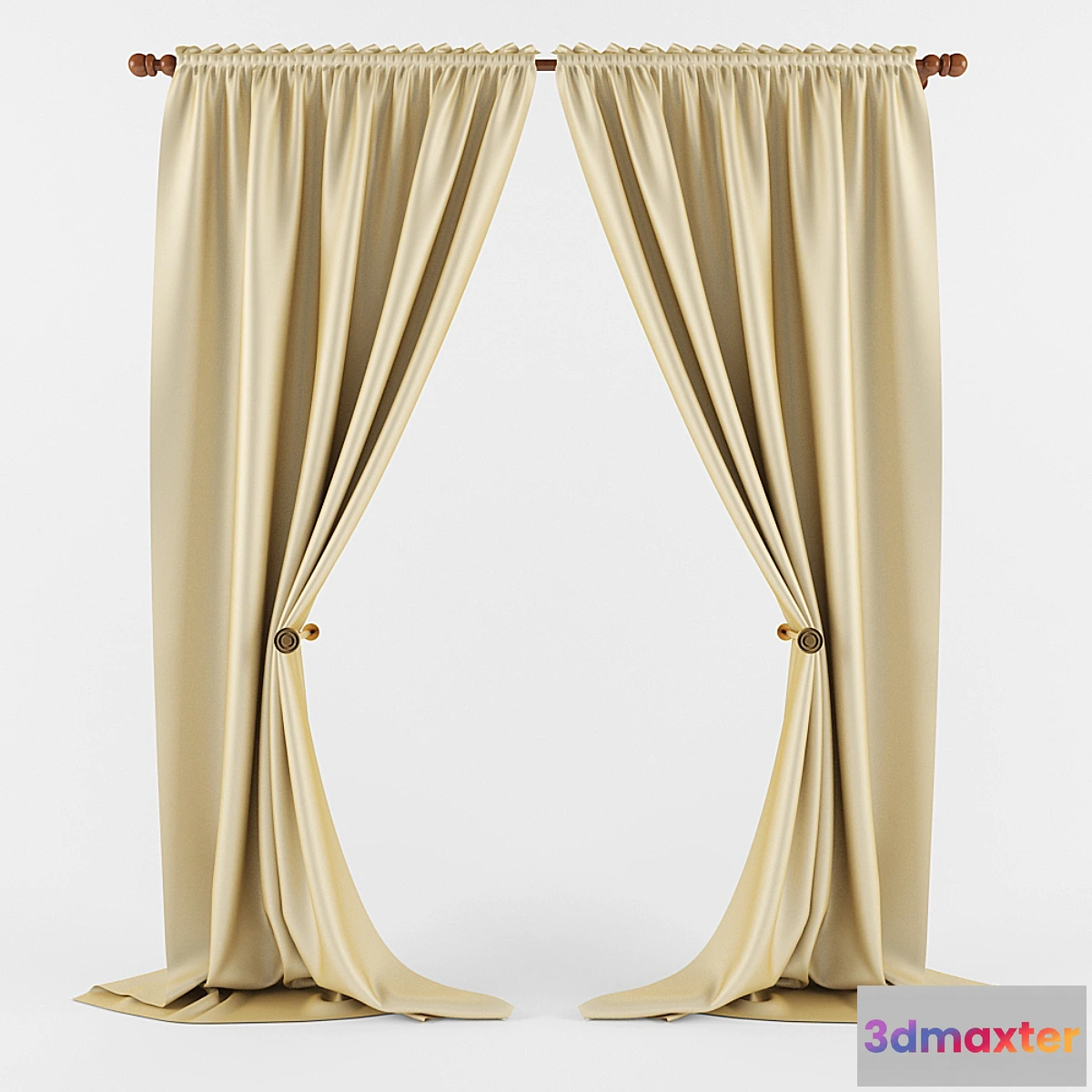 1391778 - Curtain 3D Max