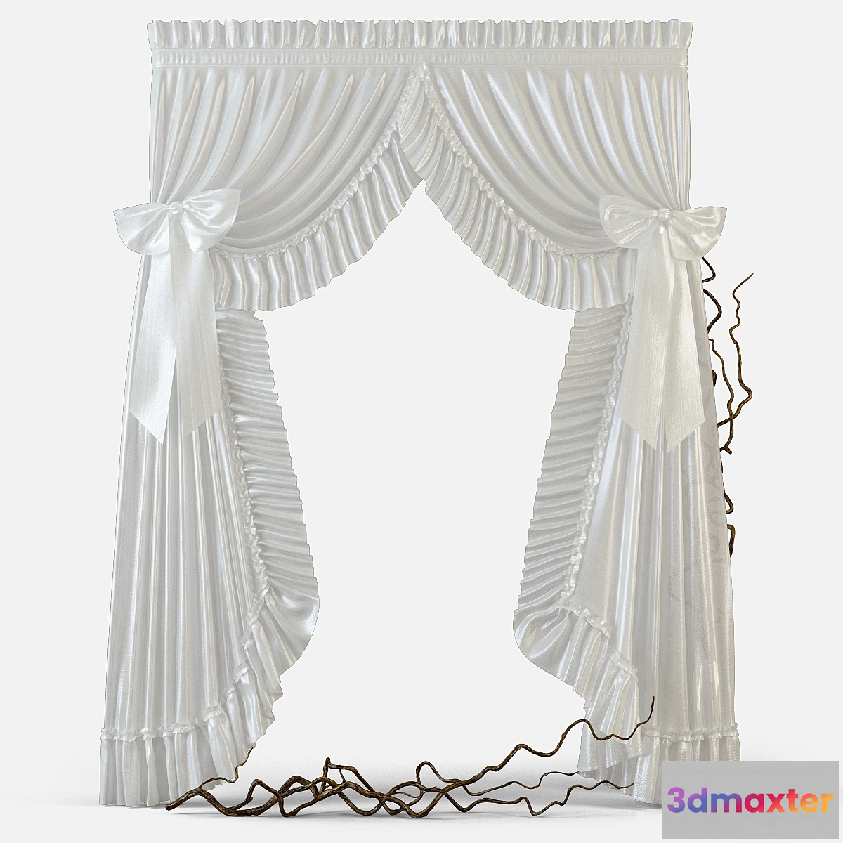 1392108 - Curtains m12 3D Max