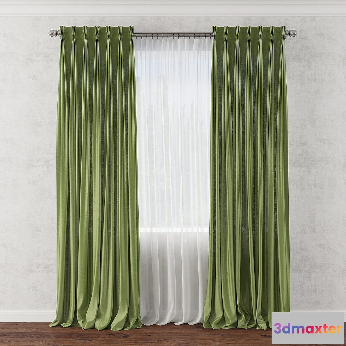 1392936 - Curtain 20 3D Max