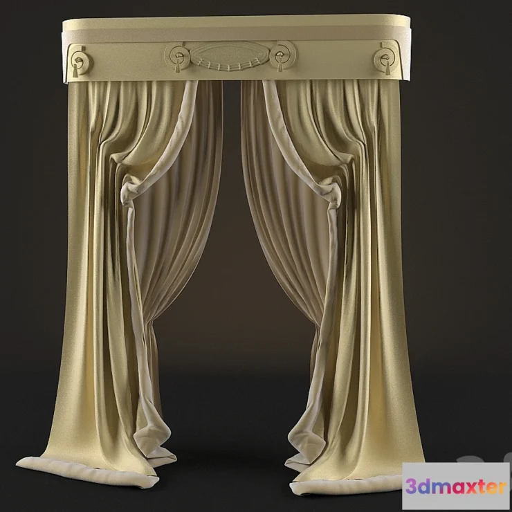 1393450 - curtain 3D Max