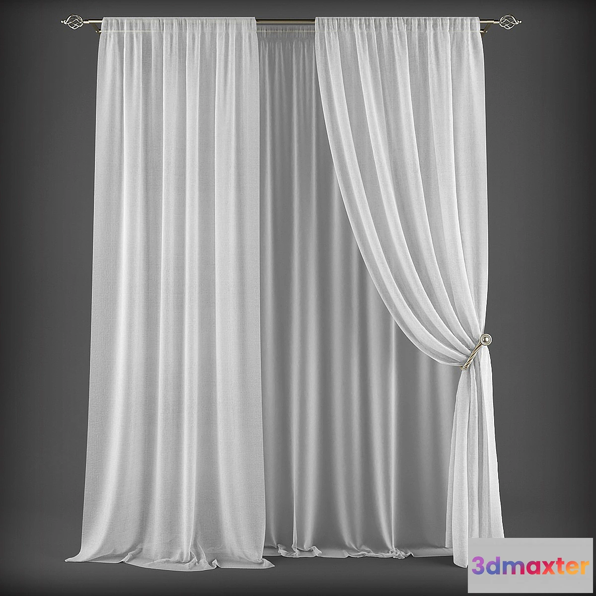 1394130 - Curtains284 3D Max