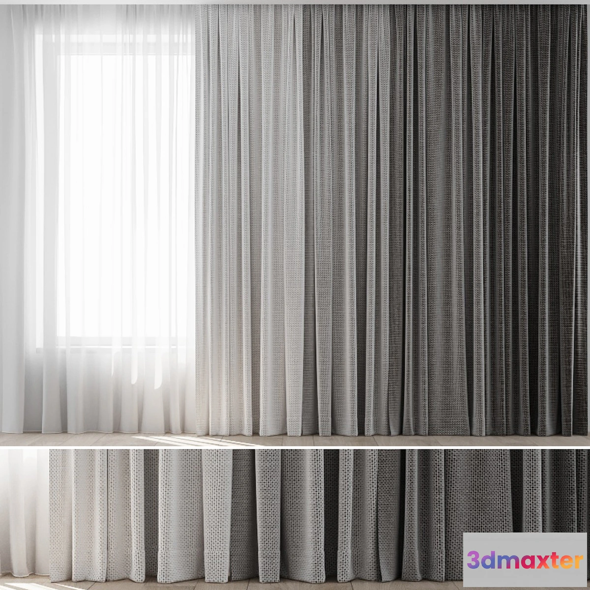 1394462 - Curtains 21 3D Max