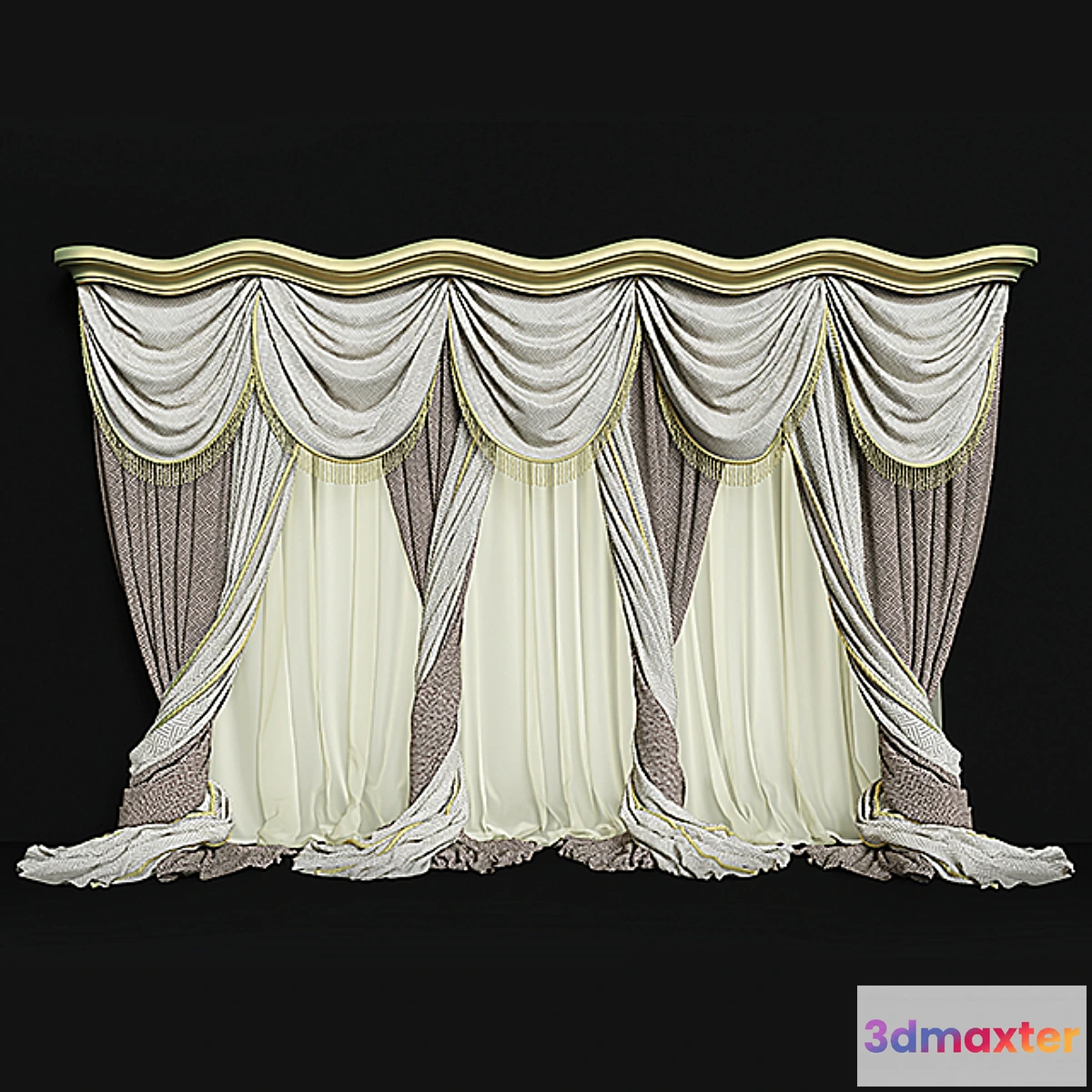 1395238 - Curtains 3D Max