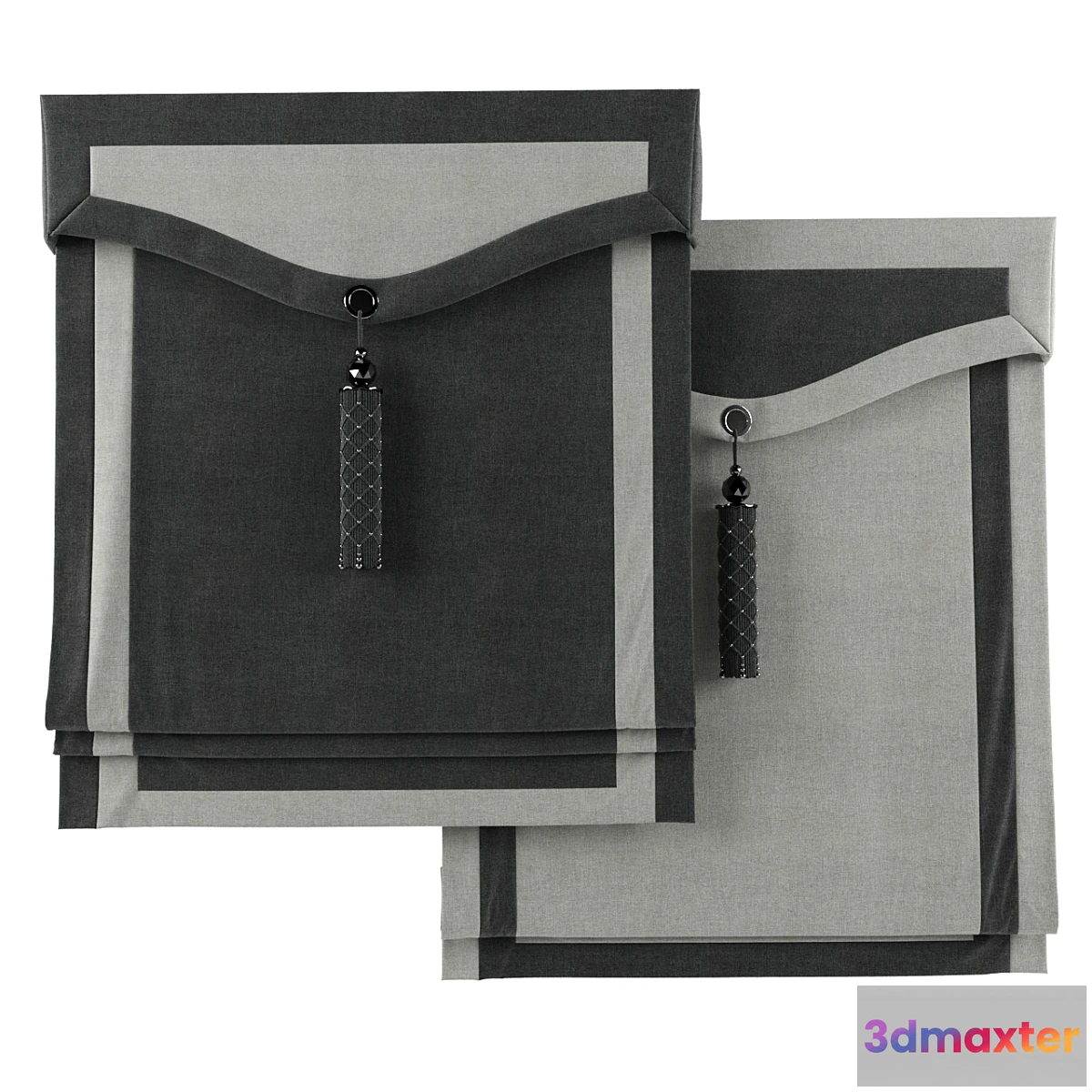 1395450 - Roman blinds №6 3D Max