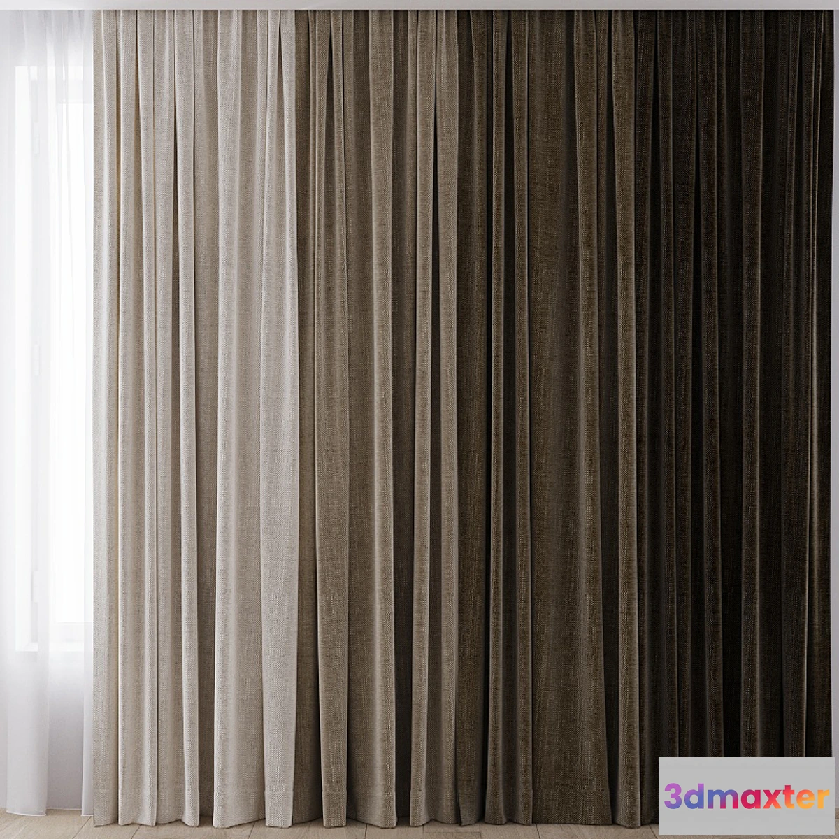 1396640 - Curtains 22 3D Max