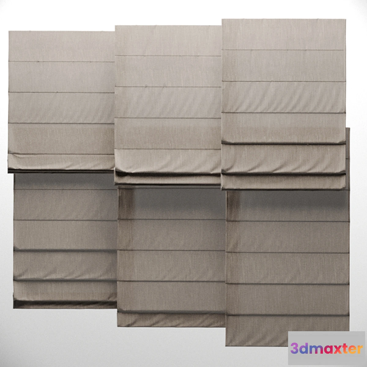1396982 - Roman Blinds 6 3D Max