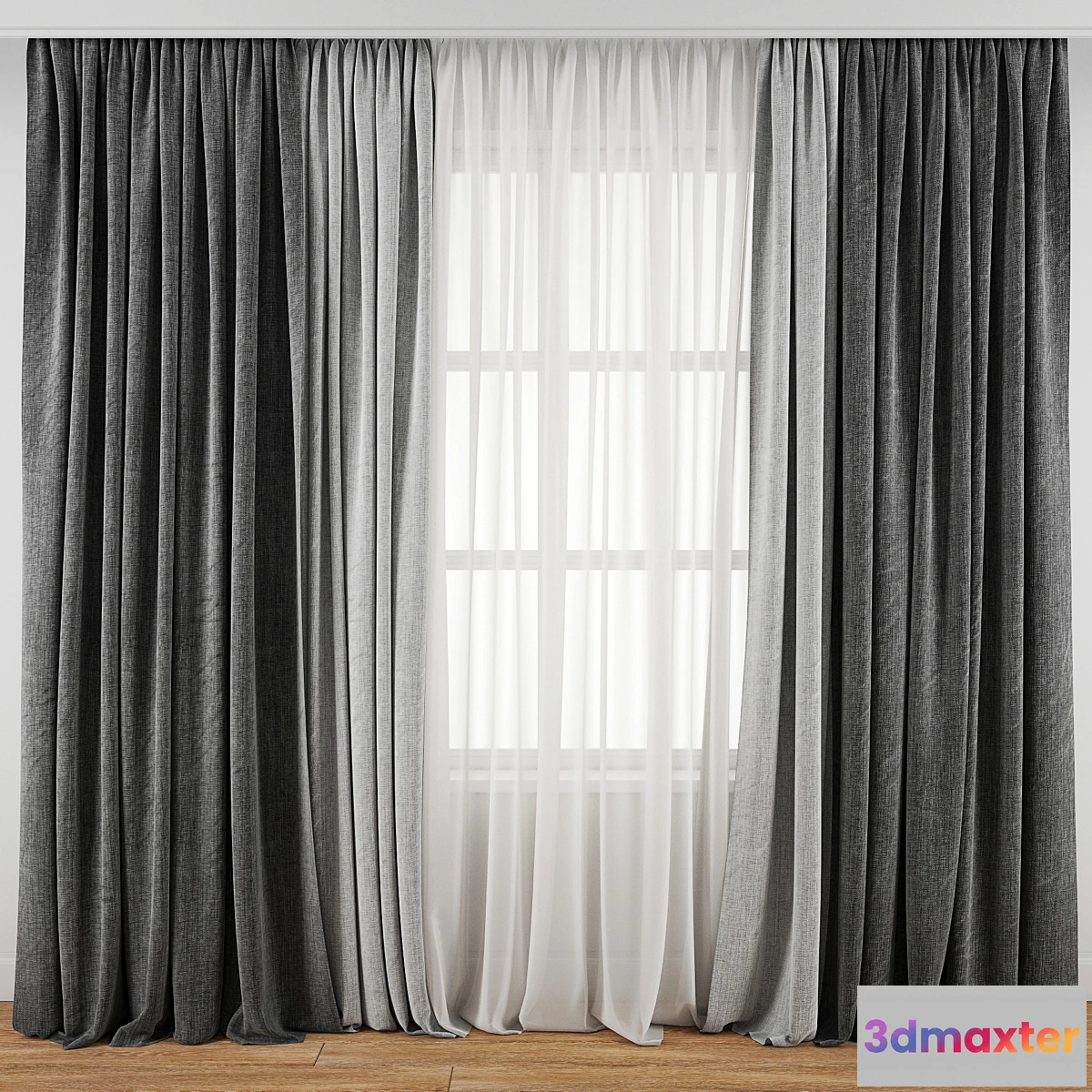 1398438 - Curtain 144 3D Max