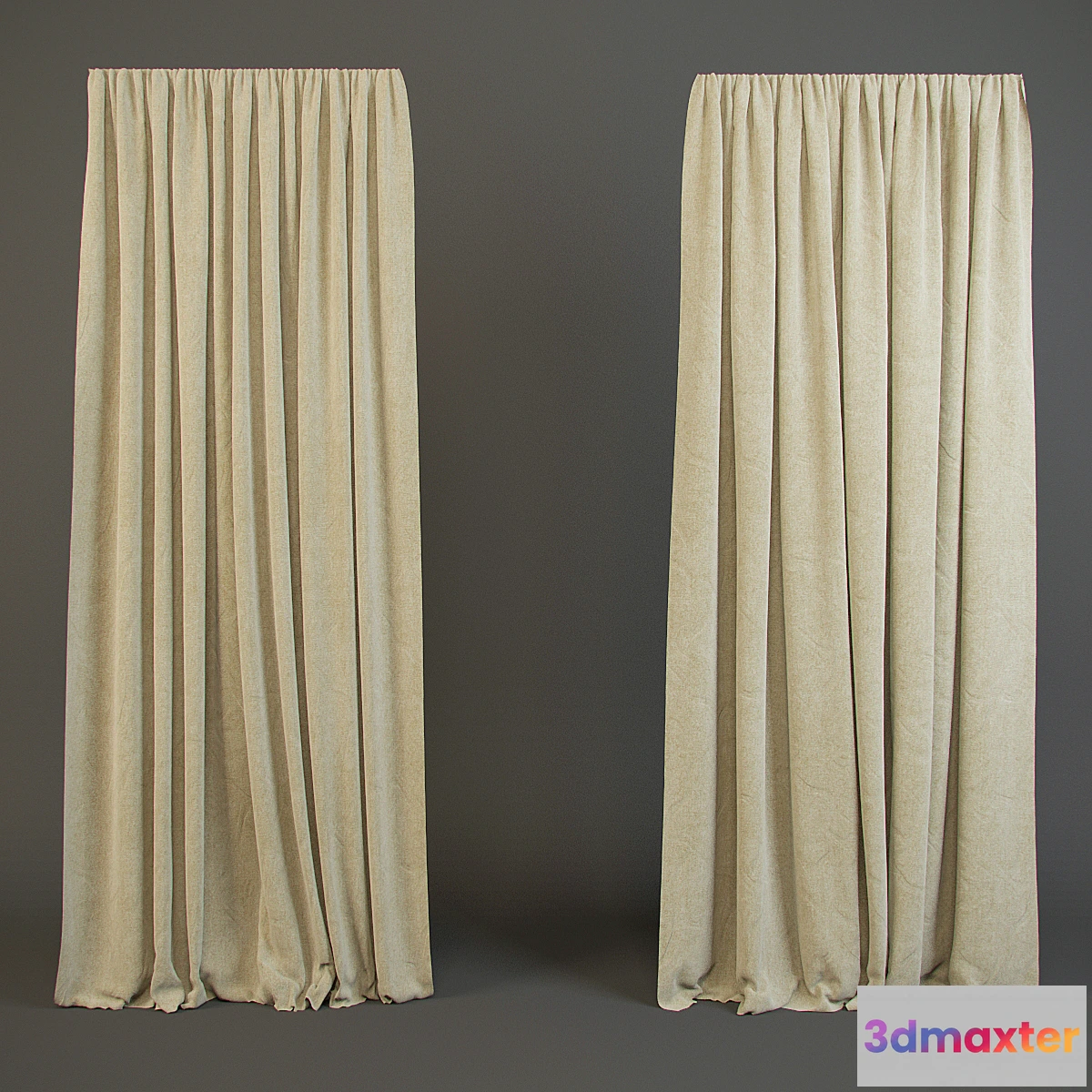 1399544 - curtains 3D Max