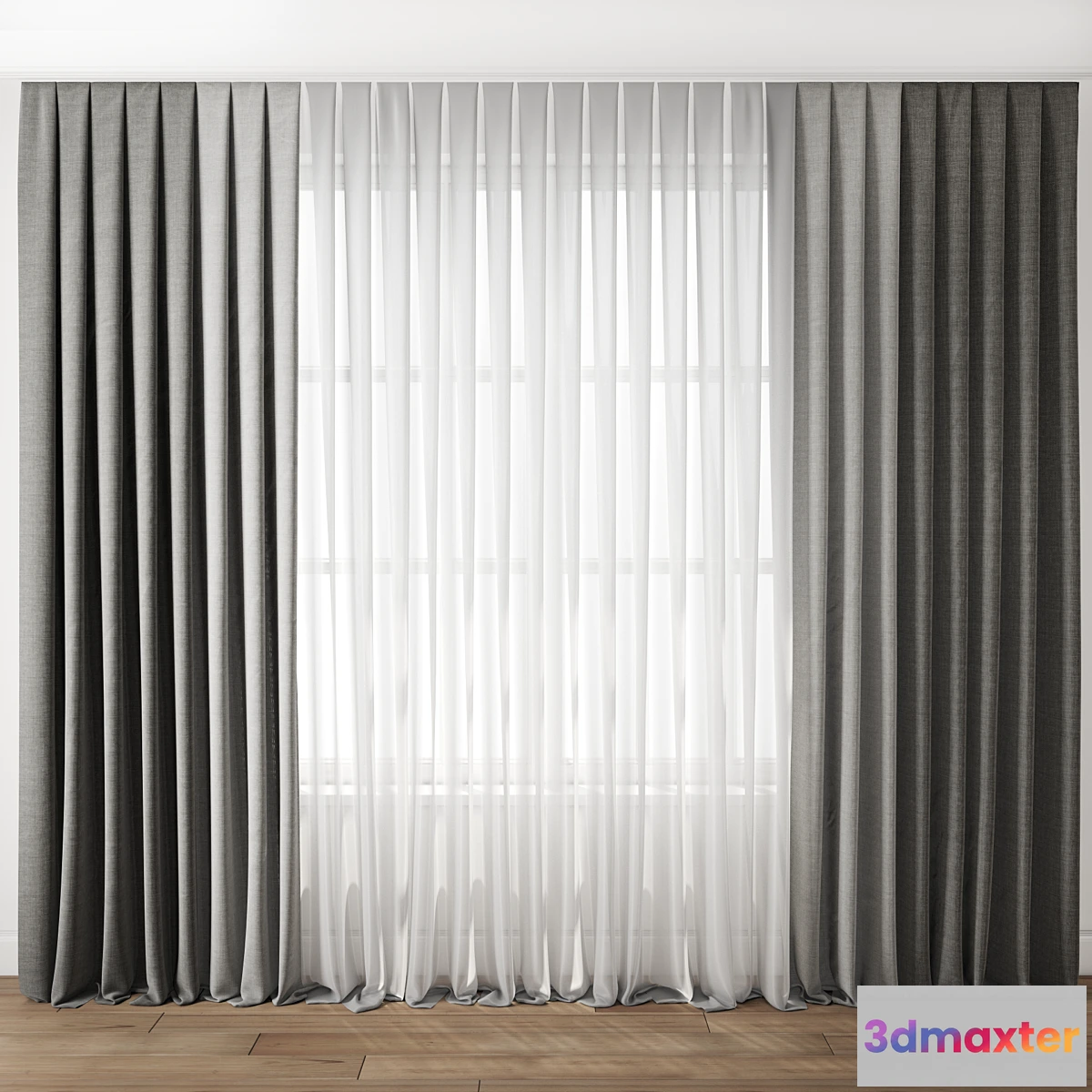 1401520 - Curtain 84 3D Max
