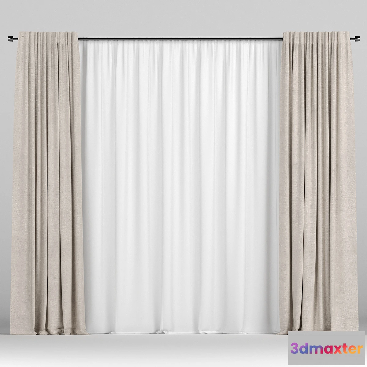 1404860 - Curtains 3D Max