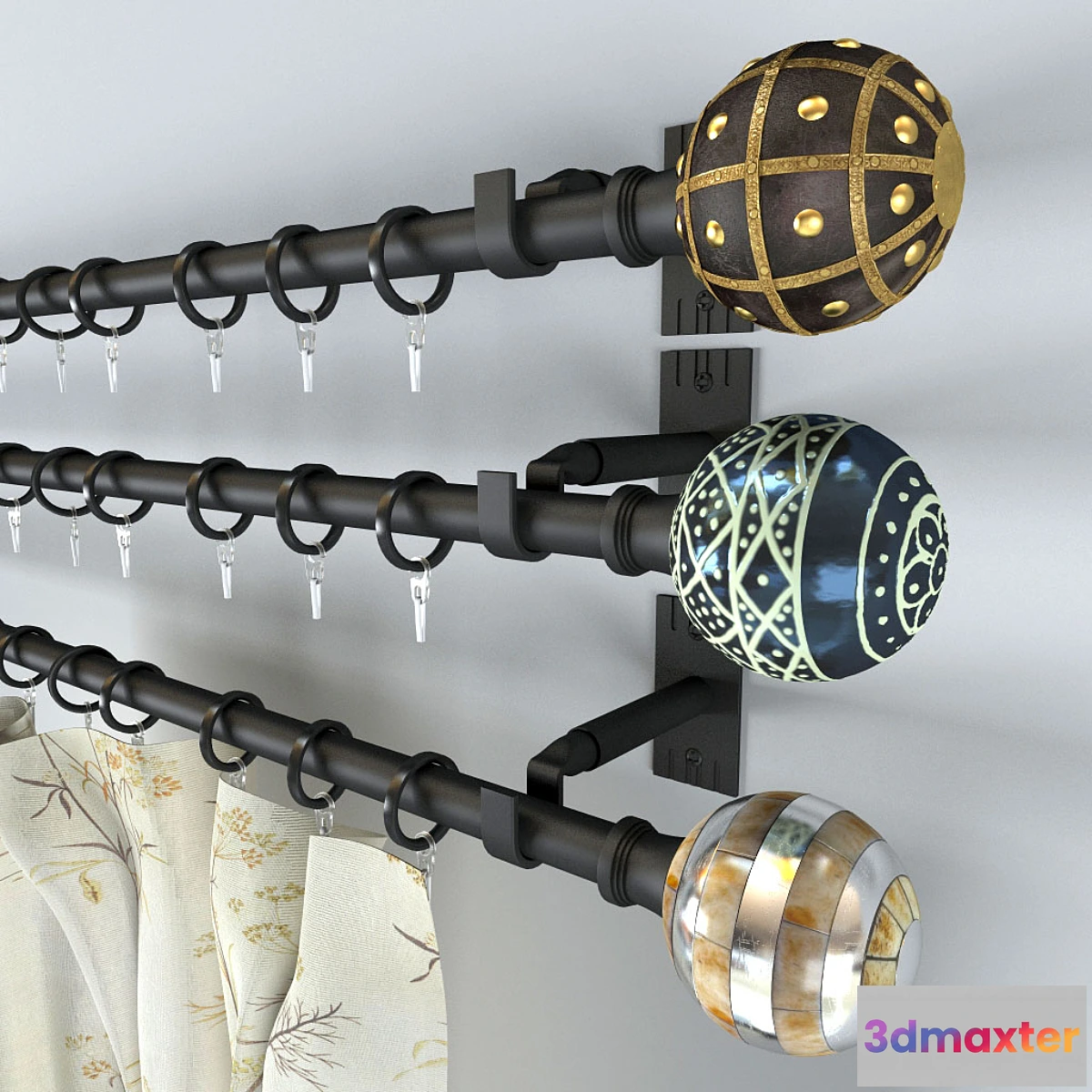 1405300 - Cornices hand-decorated 3D Max