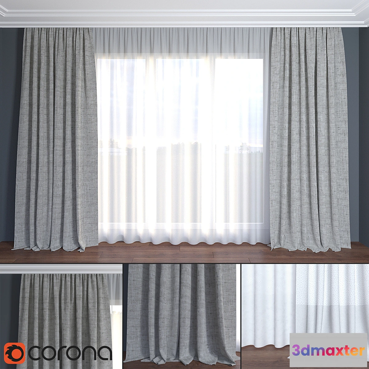 1405356 - Blind in a modern style 3D Max