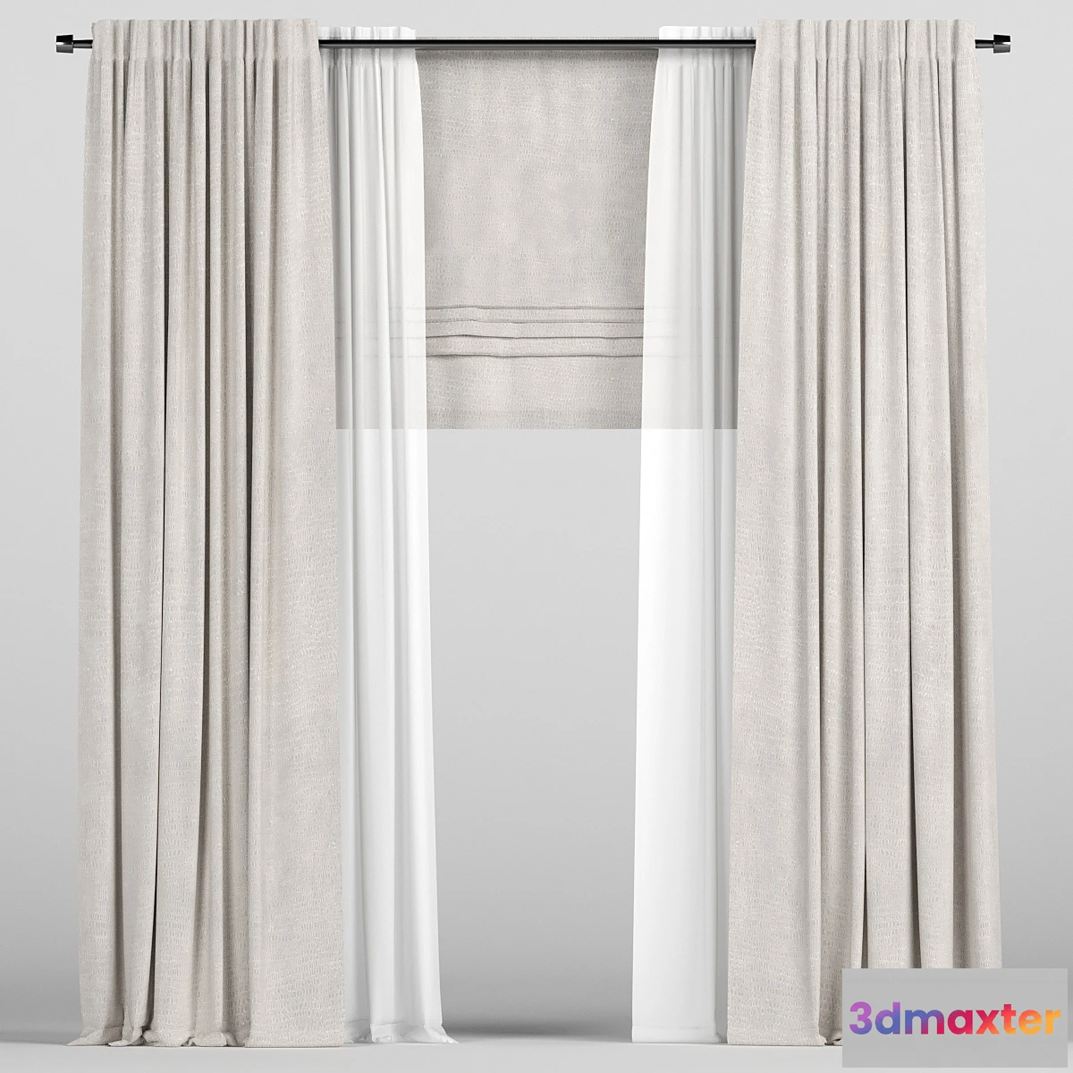 1406406 - Curtains. 3D Max