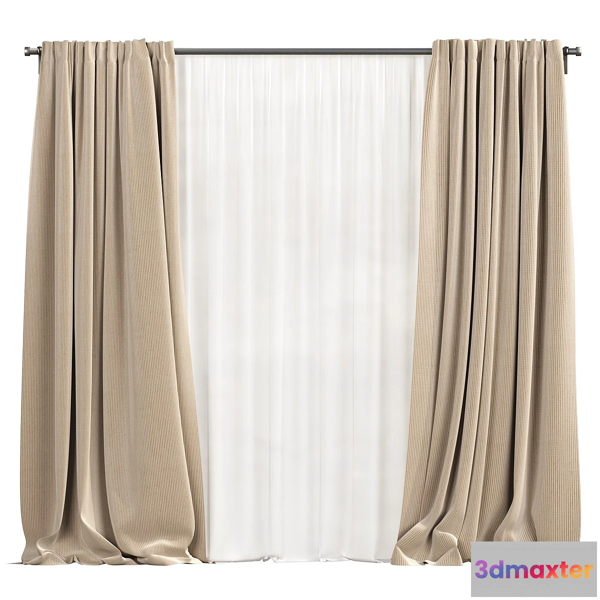 1407768 - Curtains 3D Max