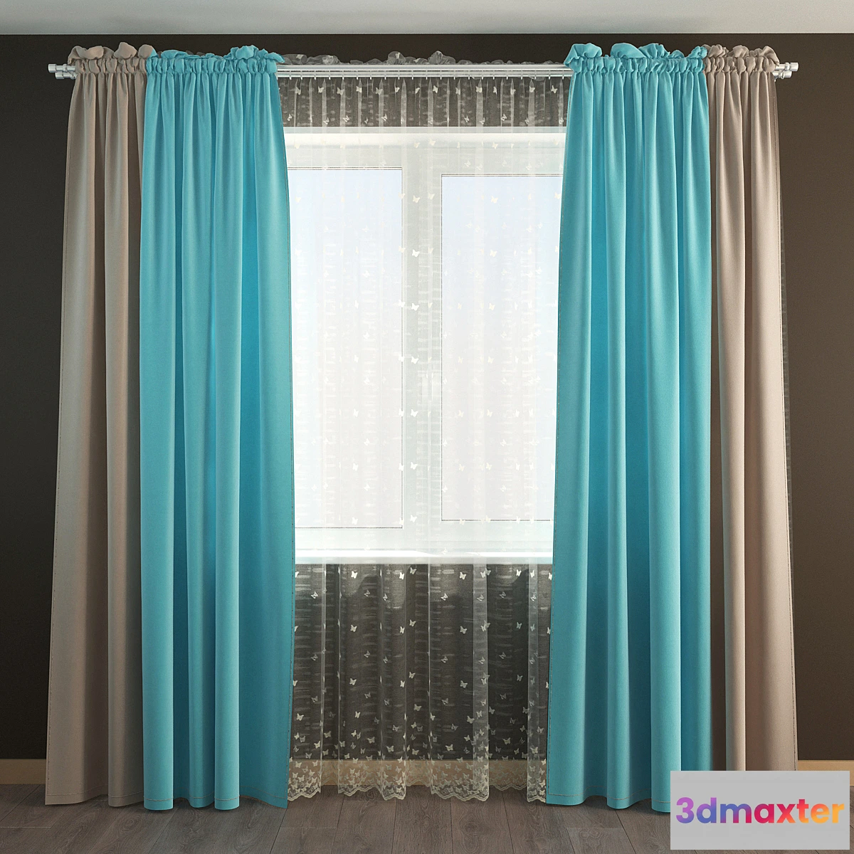 1408044 - Curtains 40 3D Max