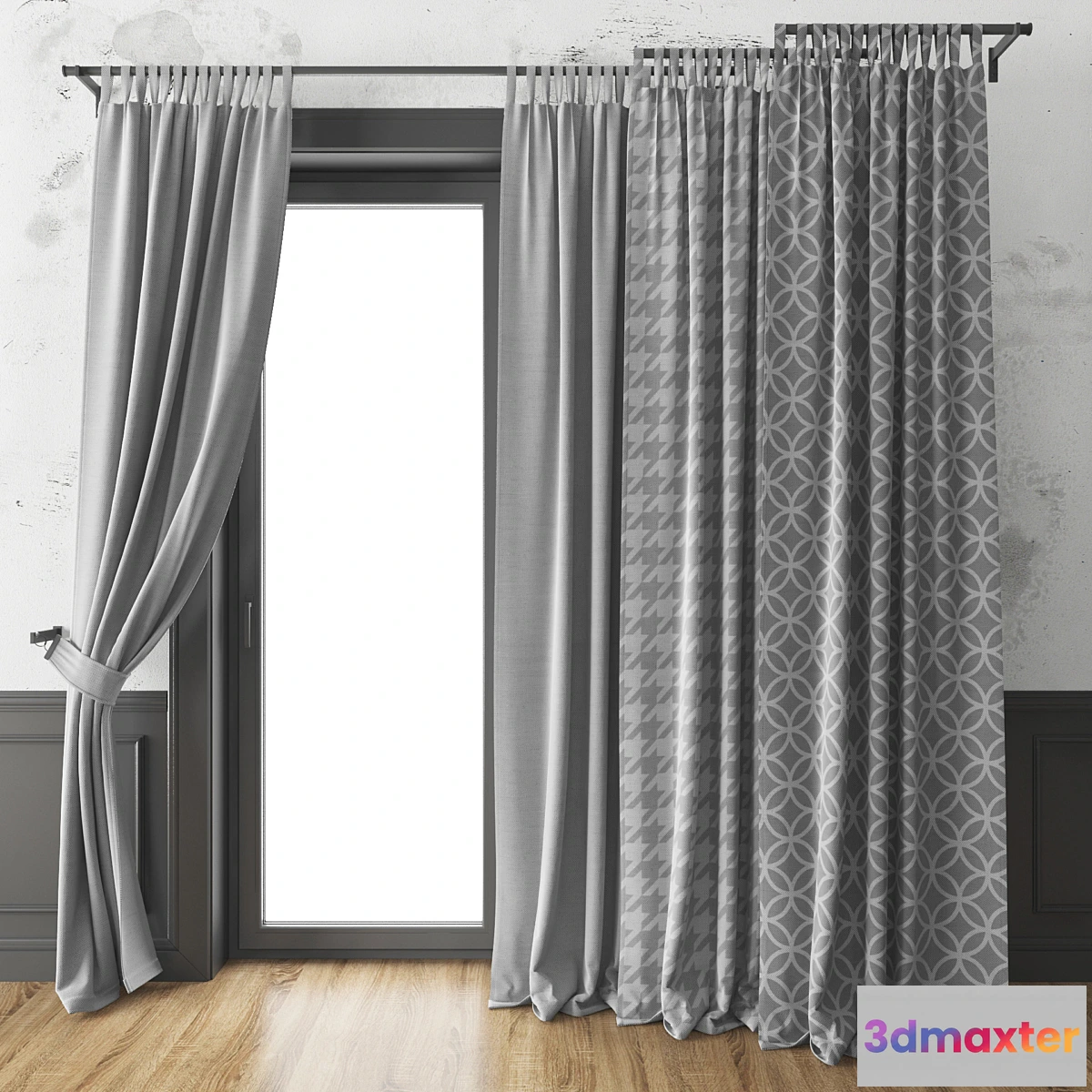 1408534 - Curtain 09 3D Max