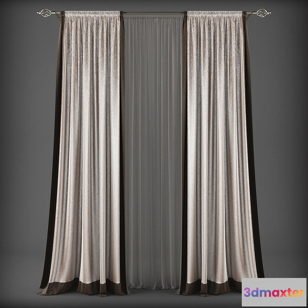1408844 - Curtains282 3D Max
