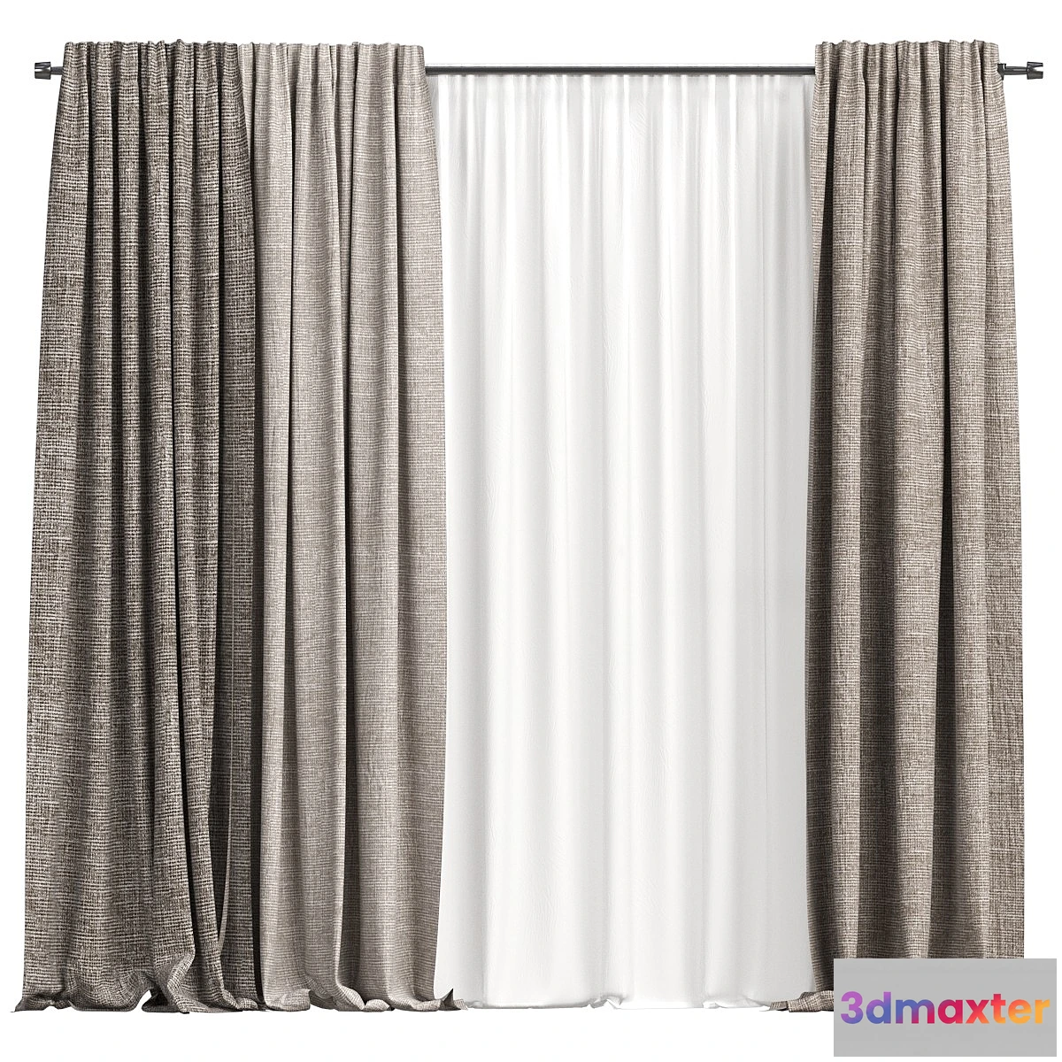 1411886 - Curtains 3D Max