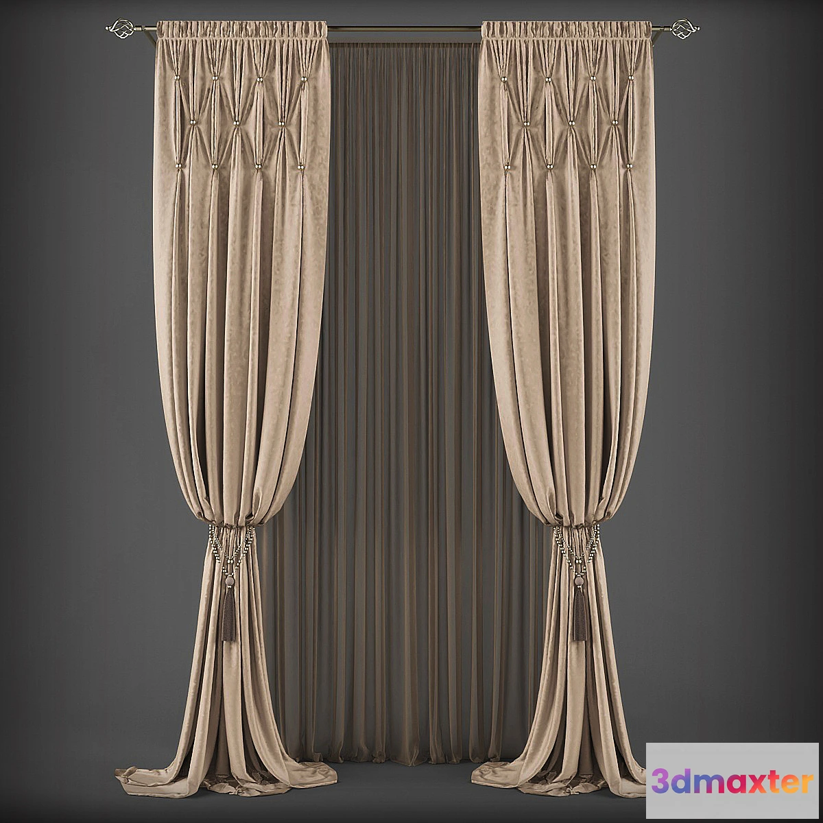 1412166 - Curtains273 3D Max