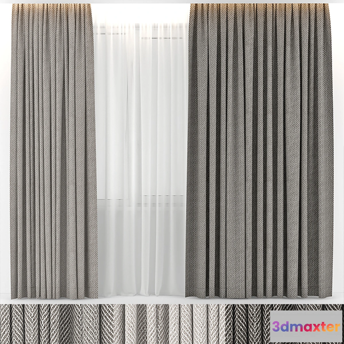 1412192 - CURTAINS WOOL 3D Max