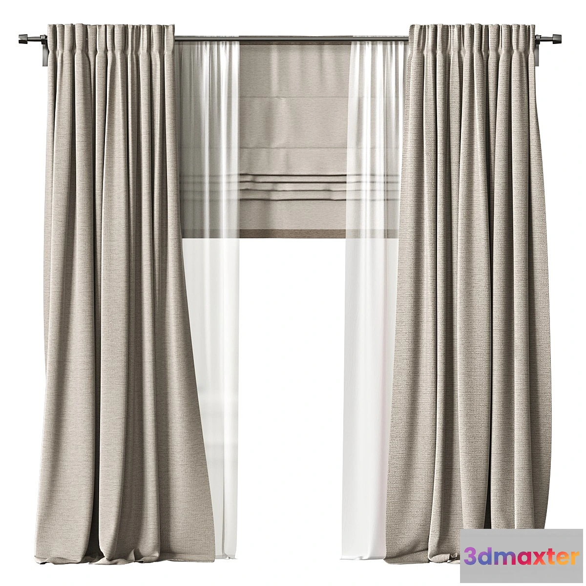 1413418 - Curtains 3D Max