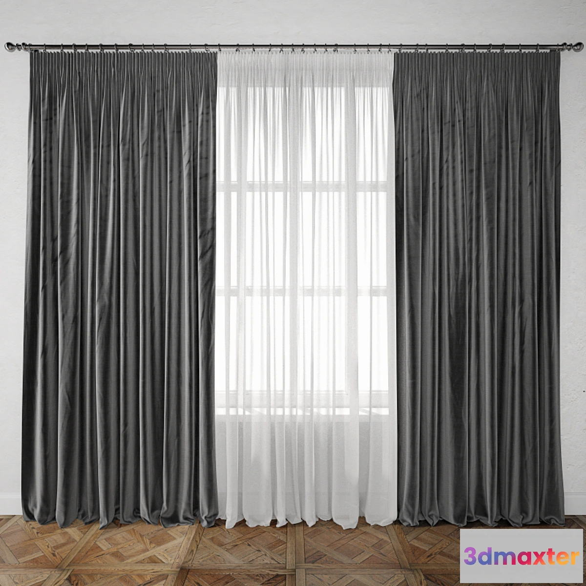 1413500 - Curtain 47 3D Max