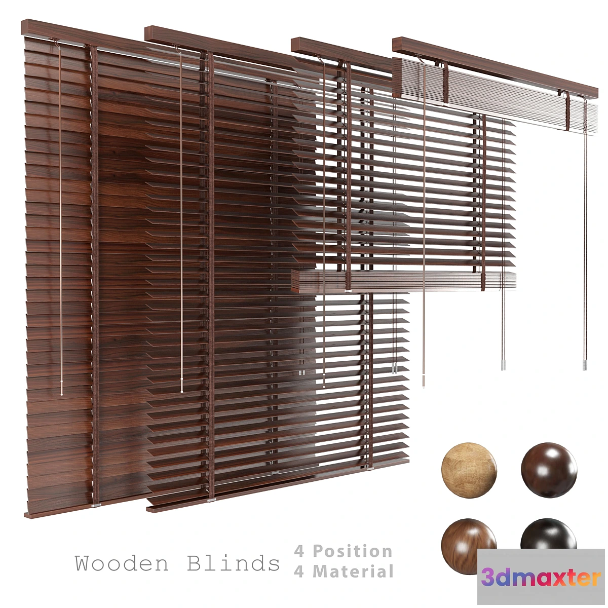 1414354 - Wooden Blind 3D Max