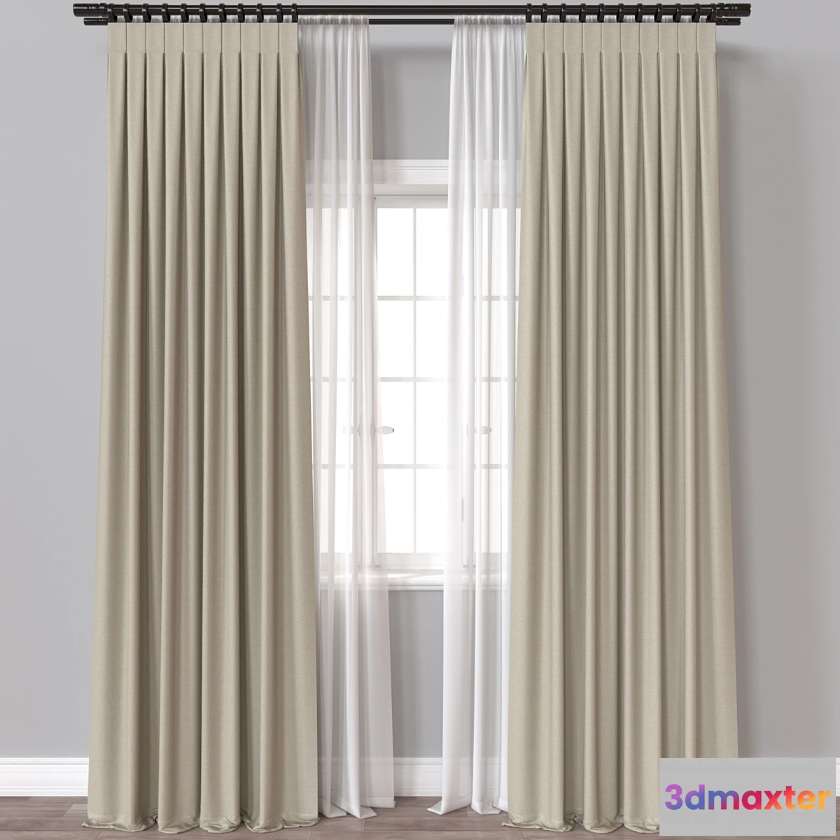 1414384 - Curtain A655 3D Max