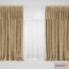 1415758 - Curtains with tulle 3D Max