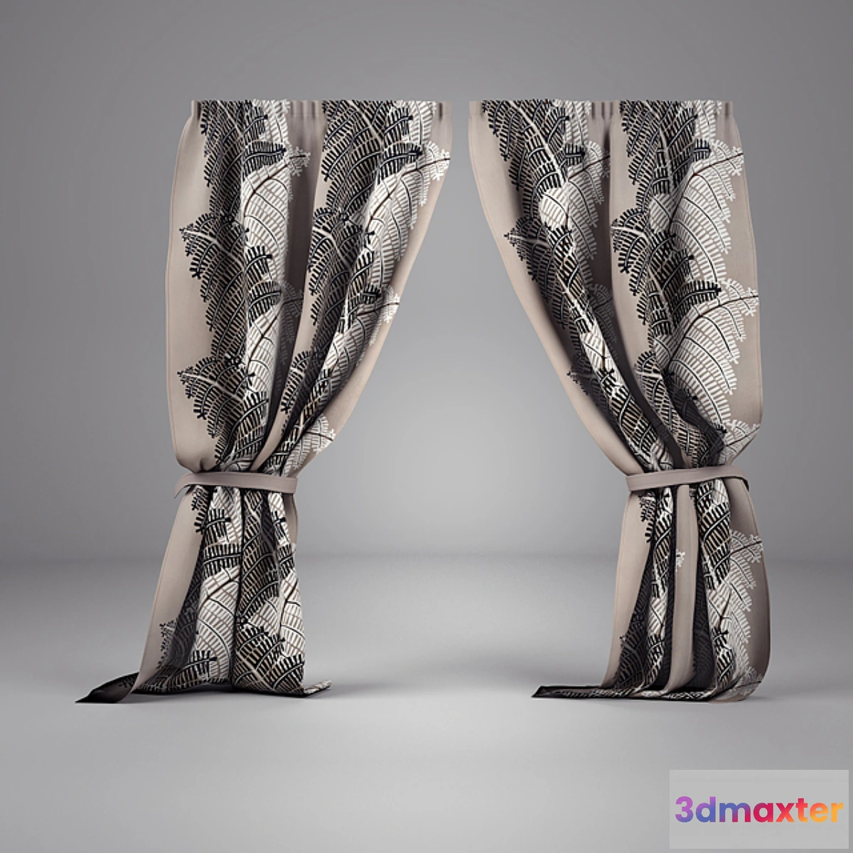 1415892 - Curtains IKEA STOCKHOLM 3D Max