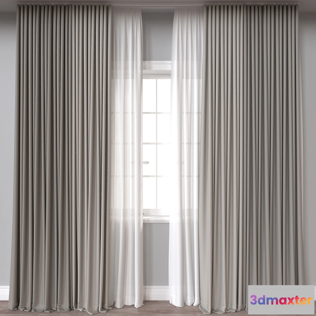 1417694 - Curtain A535 3D Max