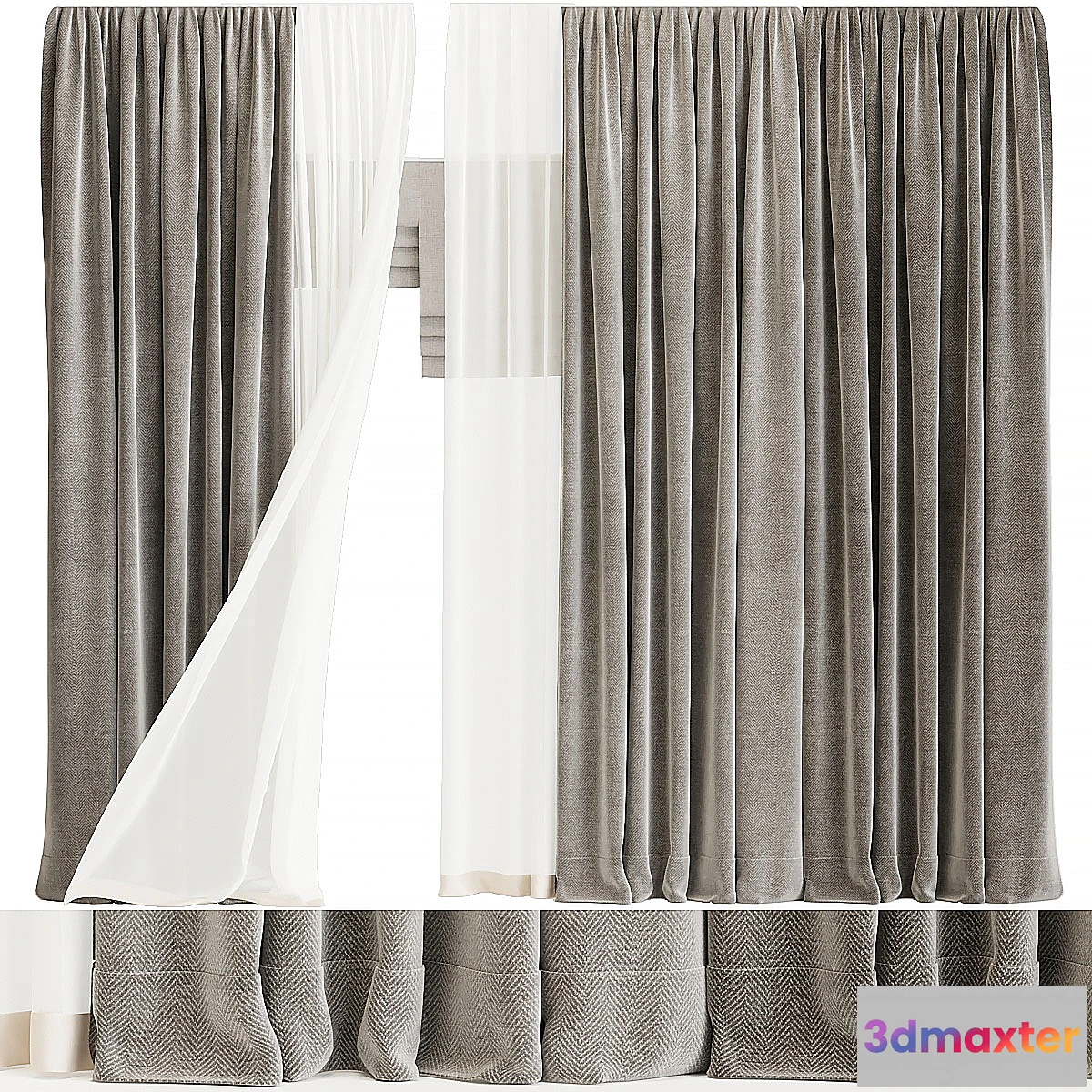 1421138 - Curtain 38 3D Max