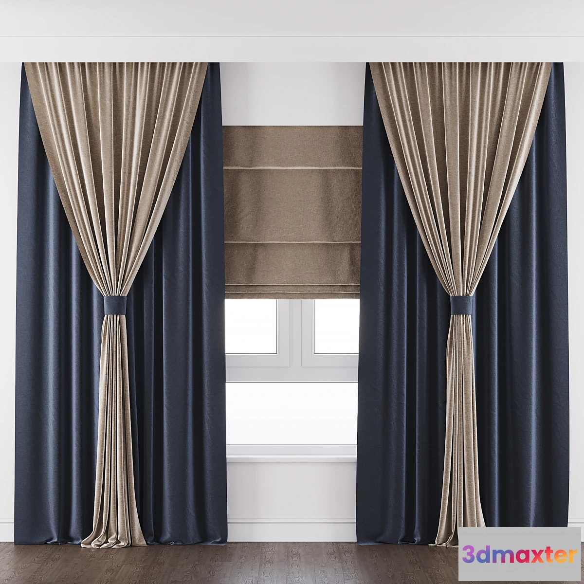 1421650 - Curtain 012 3D Max