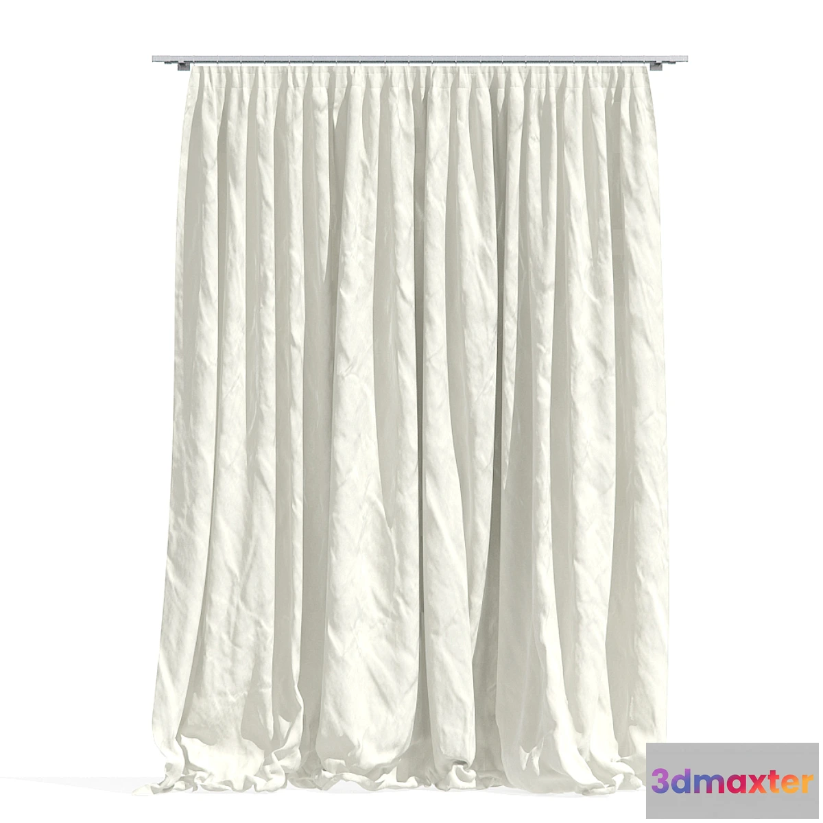 1422060 - Curtains wrinkled 38 3D Max