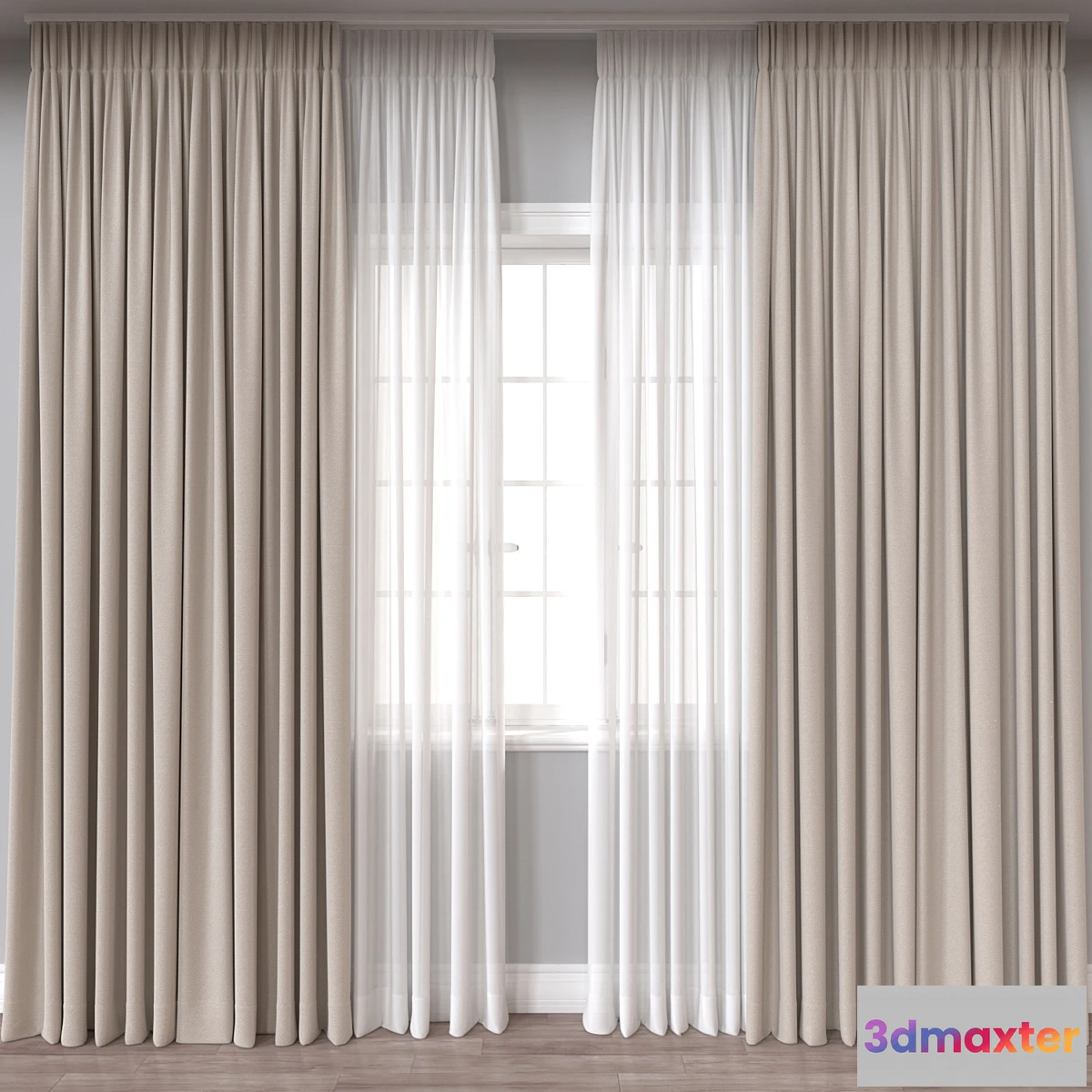 1423680 - Curtain A613 3D Max