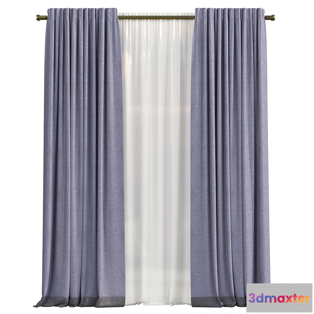 1424090 - Curtains 3D Max