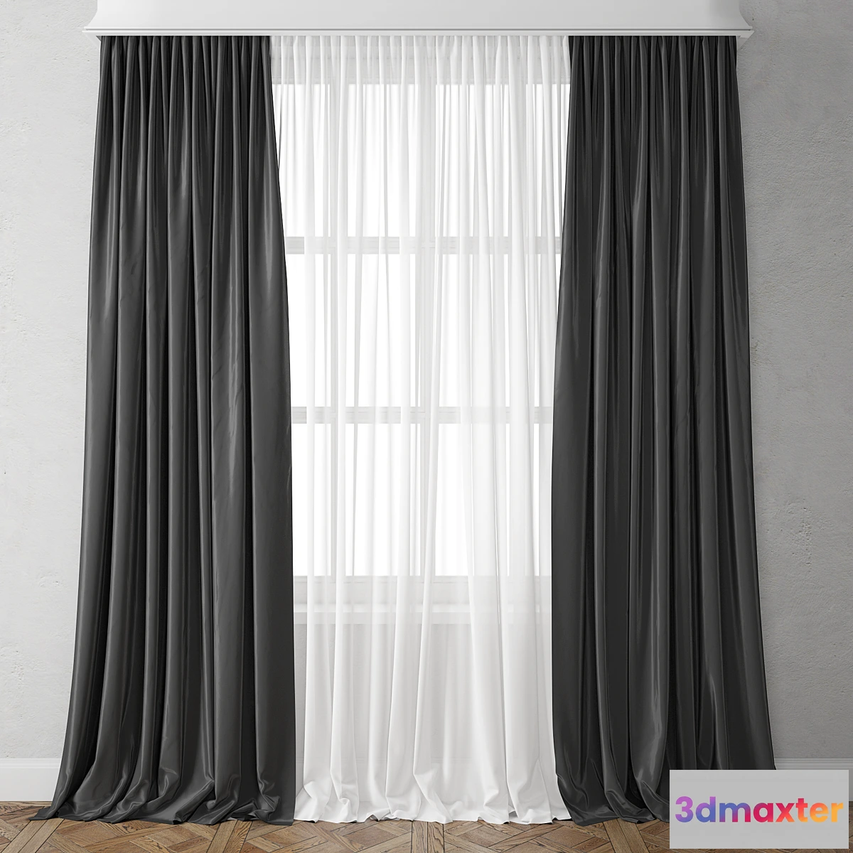 1424254 - Curtain 60 3D Max