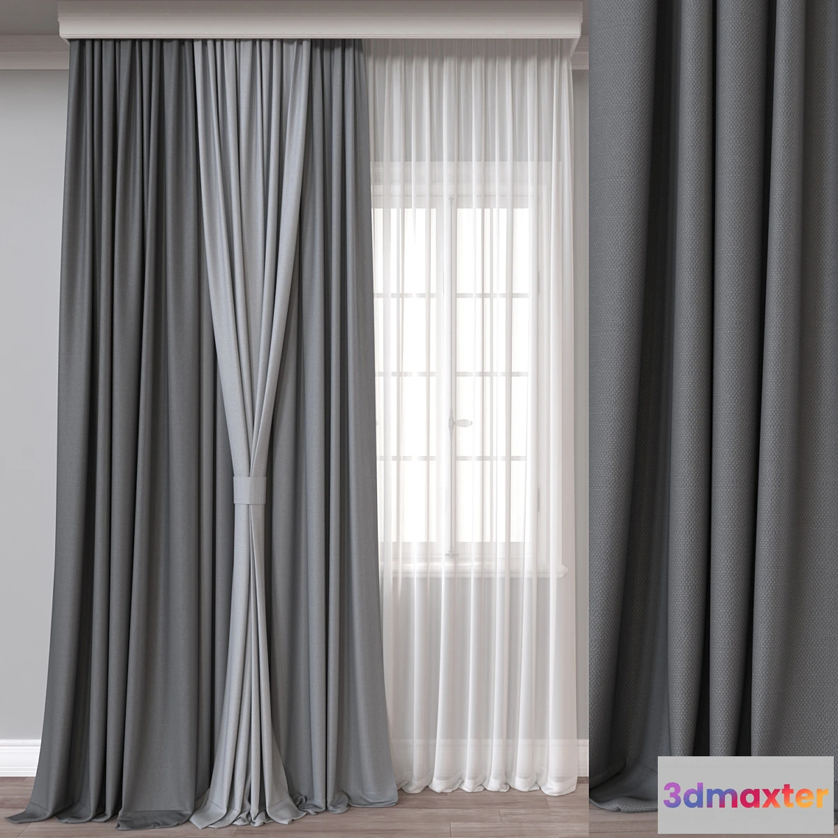 1424990 - Curtain A478 3D Max