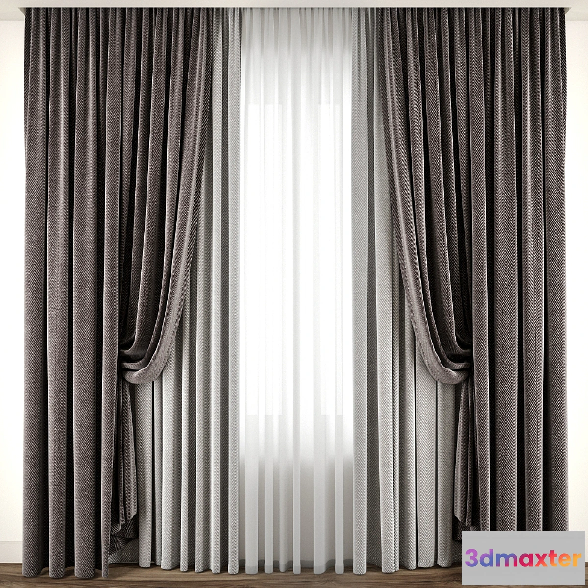1432854 - curtain 90 3D Max
