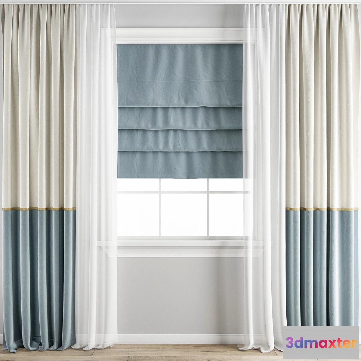 1433756 - Curtain 202 3D Max