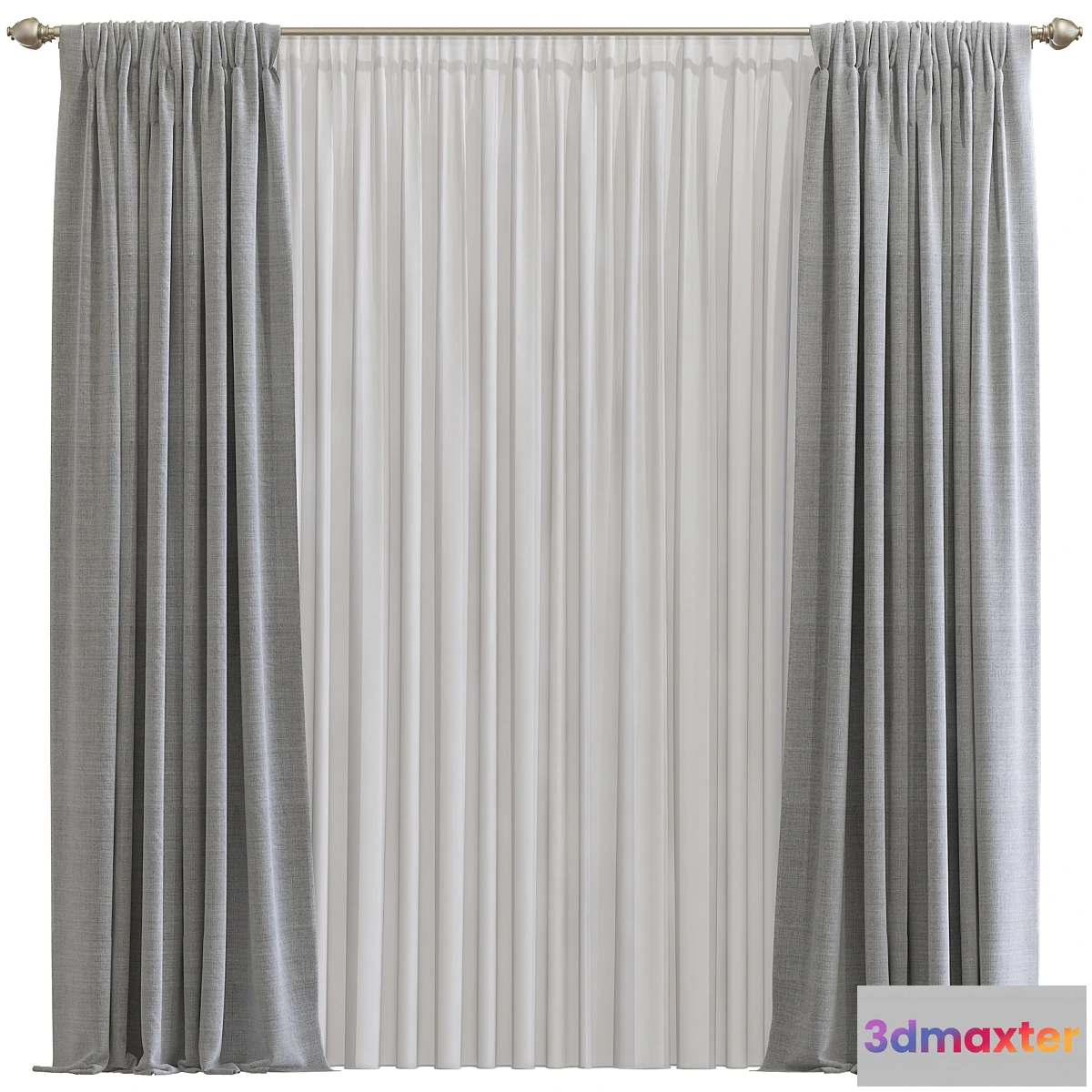 1433866 - Curtain #646 3D Max