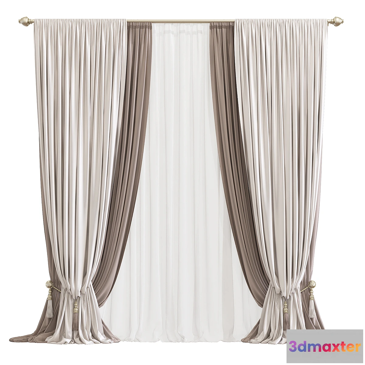 1434082 - Curtain 861 3D Max