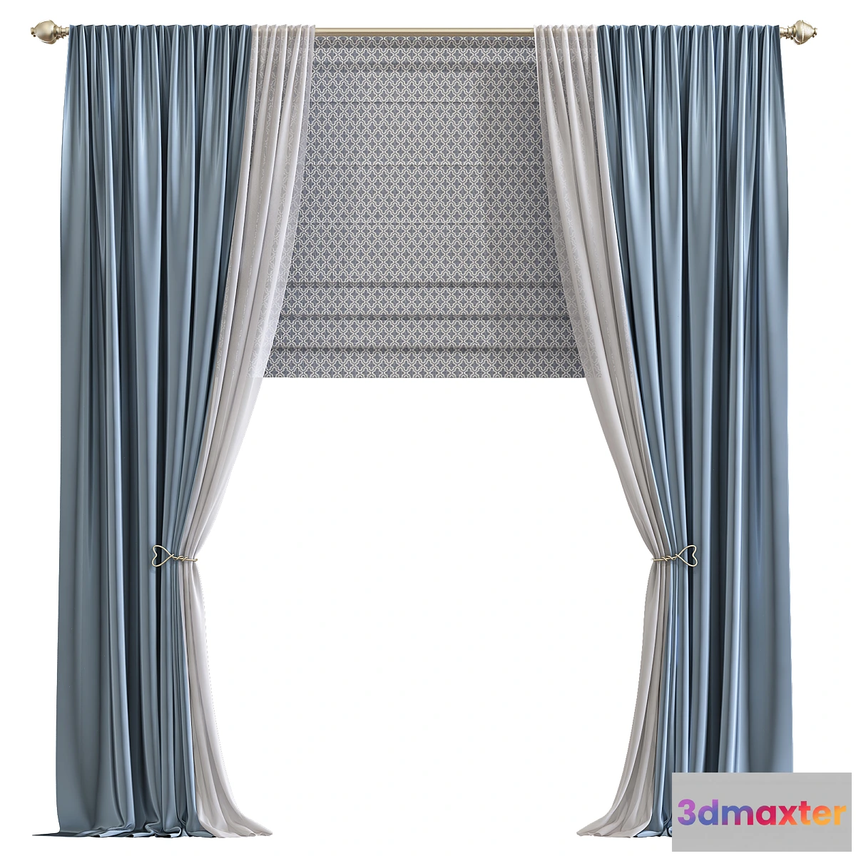 1434632 - Curtain 769 3D Max