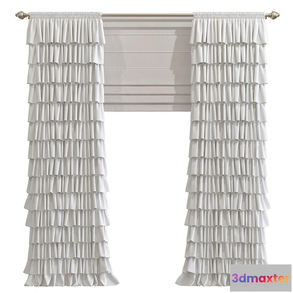 1434780 - Curtain 879 3D Max