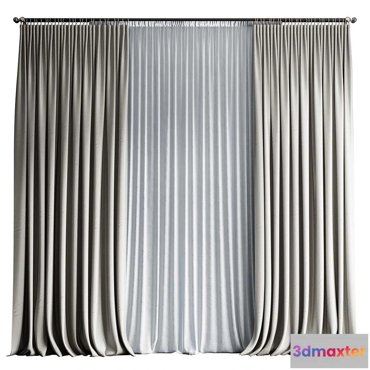 1435666 - Curtains Goblet Style 3D Max