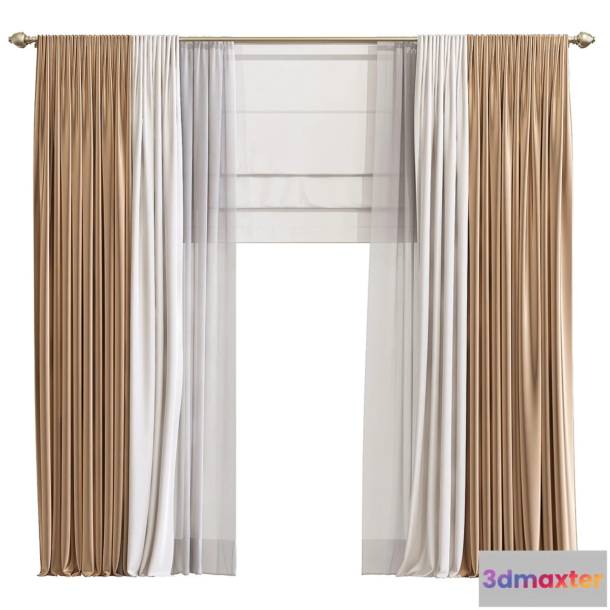 1435982 - Curtain 908 3D Max