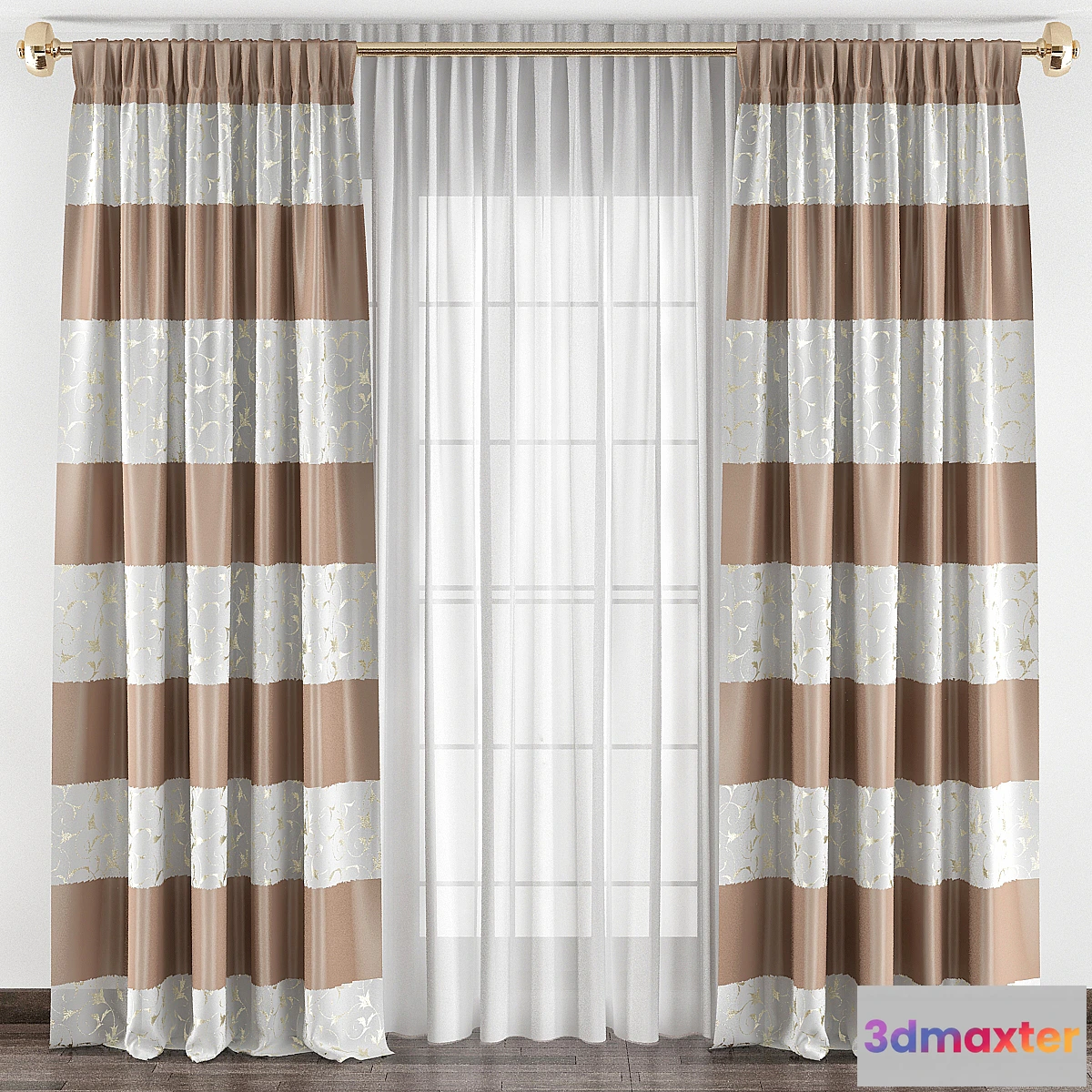 1436142 - Curtains number 137 3D Max